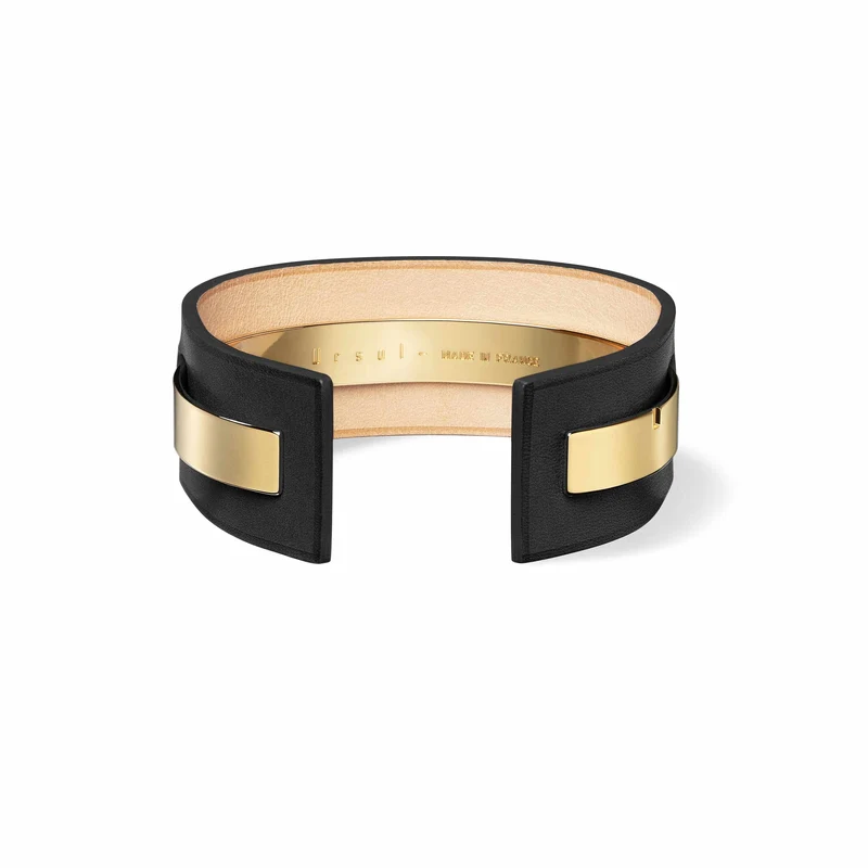 Manchette bracelet noir | DEIÄ