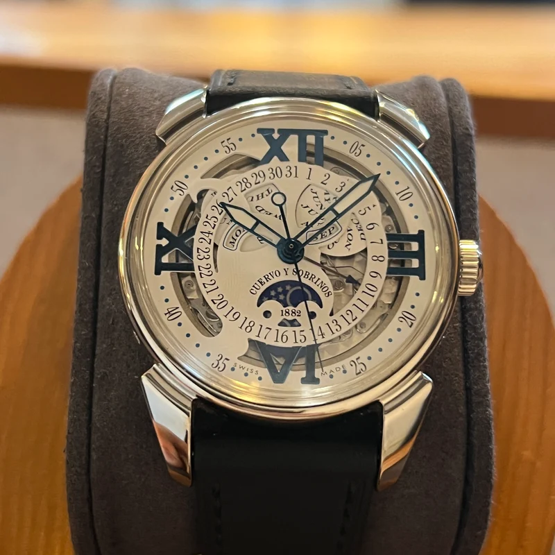 Cuervo Y Sobrinos Historiador Habana Squelette Automatique 3194
