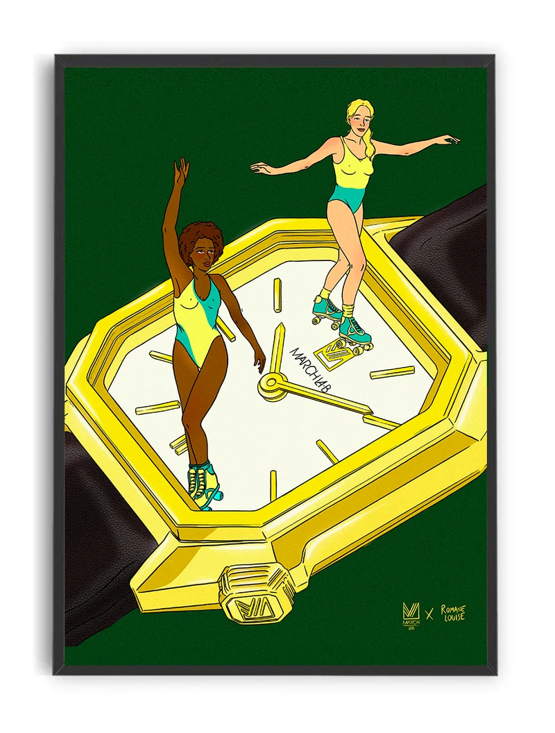 AFFICHE « ROLLER PARK »