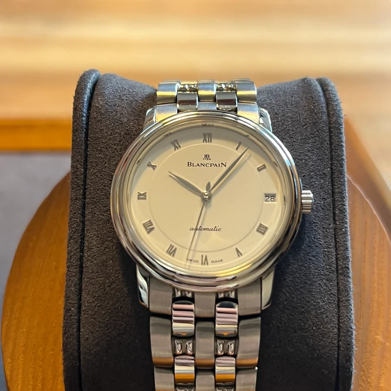 Blancpain Villeret Extra-Plat Cadran Blanc 1195-1127-10