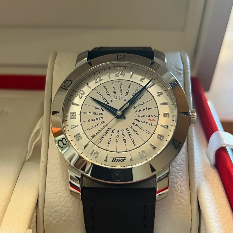 Coffret complet Tissot Heritage Navigator World Timer T078.641.16.037.00