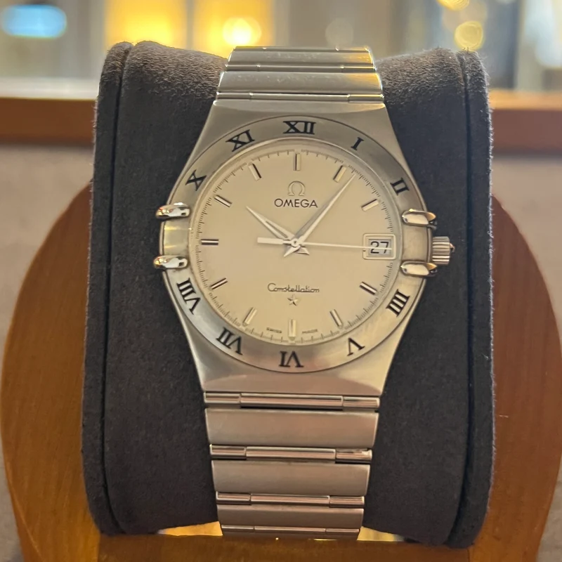 Omega Constellation Manhattan Cadran Argent 1552/862