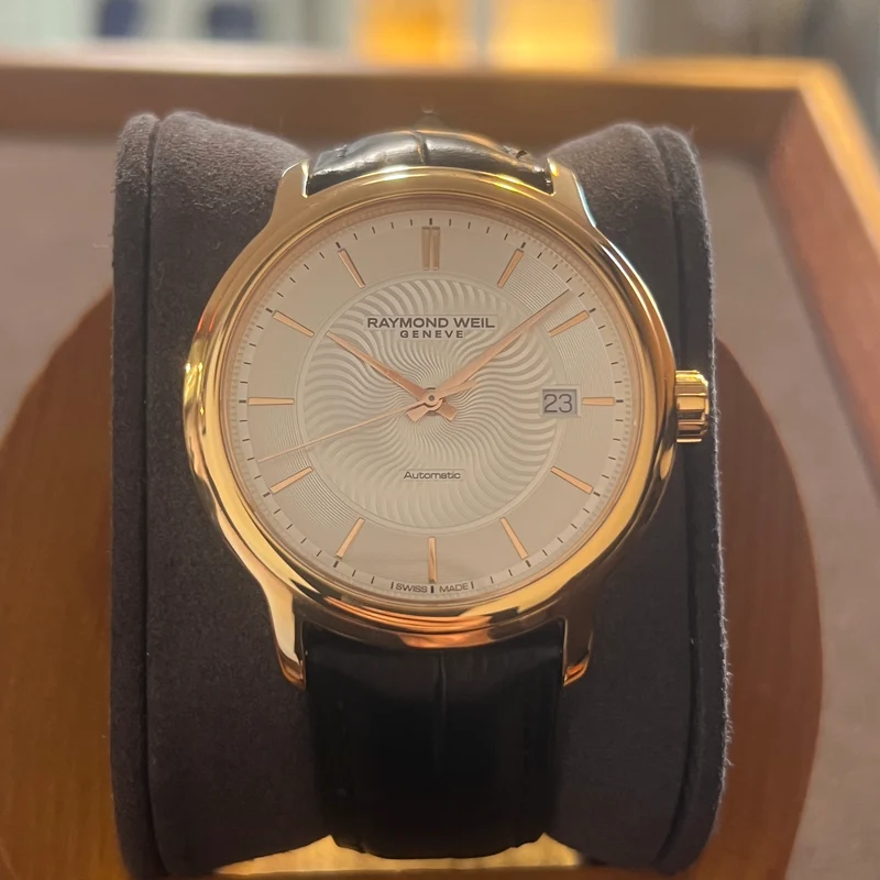 Raymond Weil Ensemble complet plaqué or Maestro 2237-PC5-65001