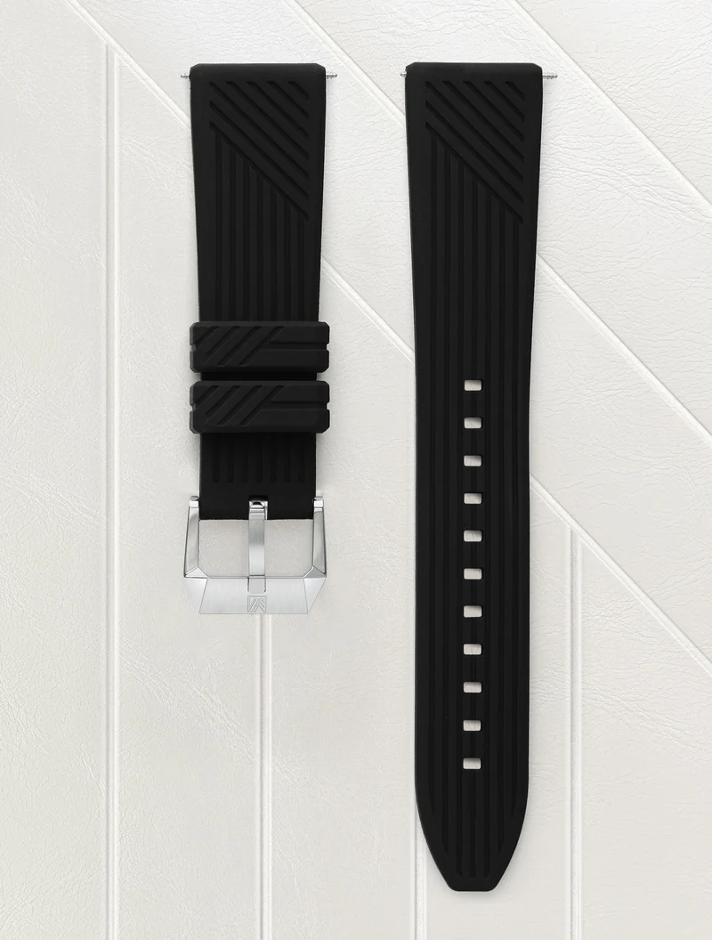Bracelet Silicone « Signature » 22mm