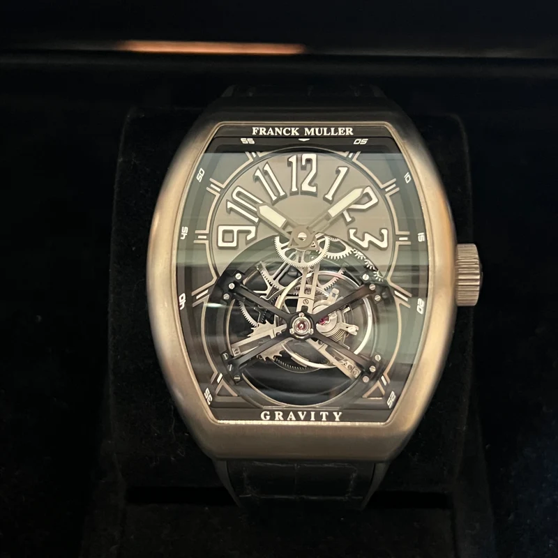 Franck Muller Vanguard Gravity Tourbillon V45T GR CS TT