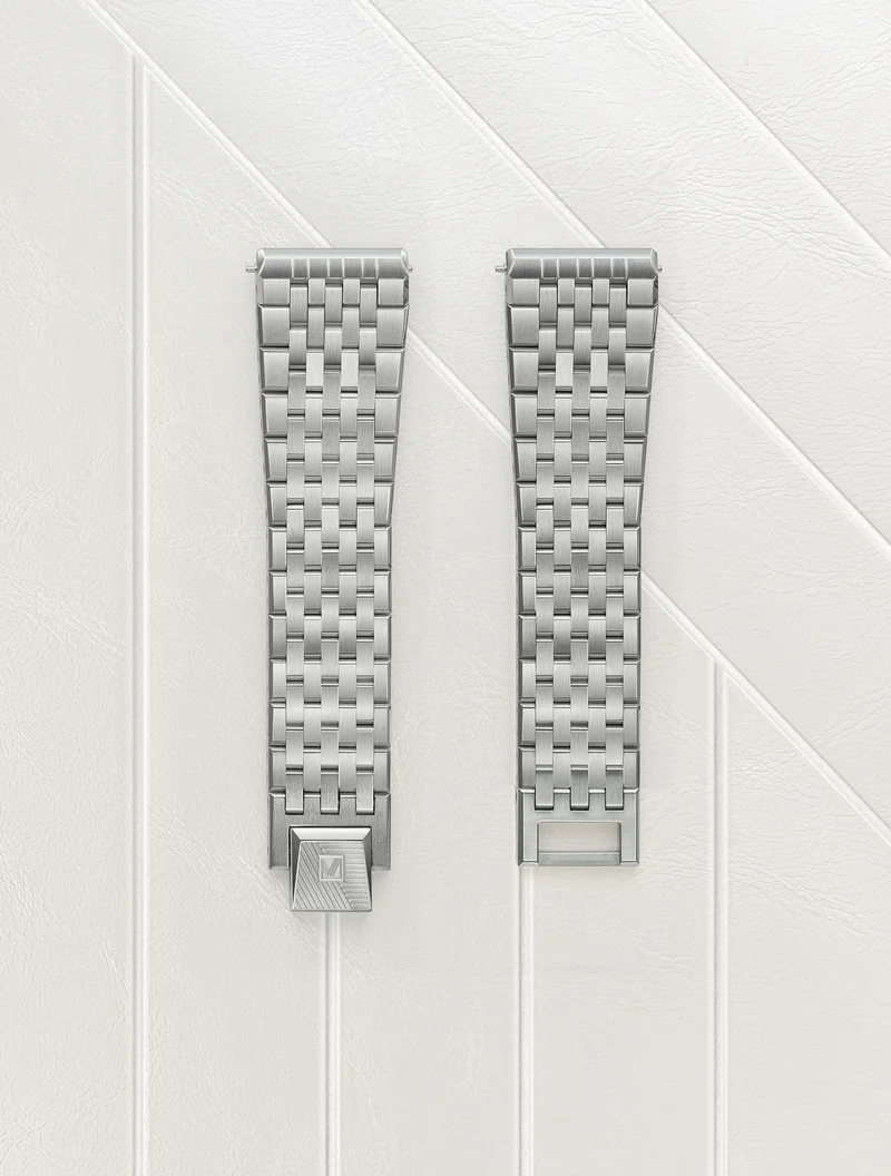 Bracelet Acier 7 Maillons Plat 20mm