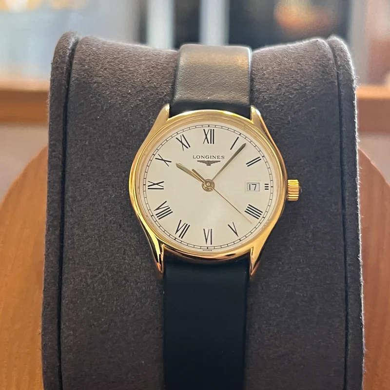 Longines Lyre Quartz Date Cadran Blanc L4.259.2
