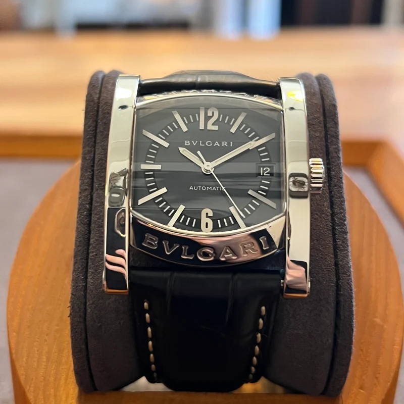 Bulgari Assioma Automatique Date Cadran Gris AA44S
