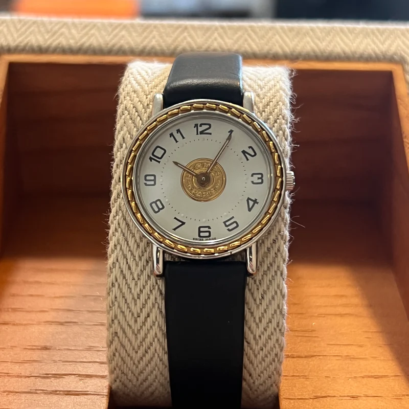 Hermès Ensemble complet Sellier Vintage Quartz SE4.220