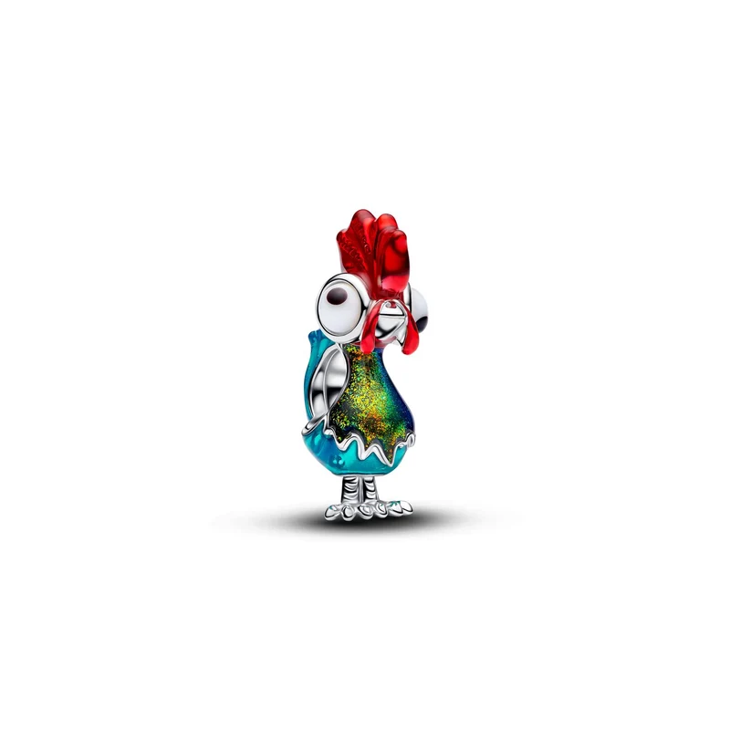 Pandora Disney Charm Disney Heihei Murano Glass And Enamel 794644C01