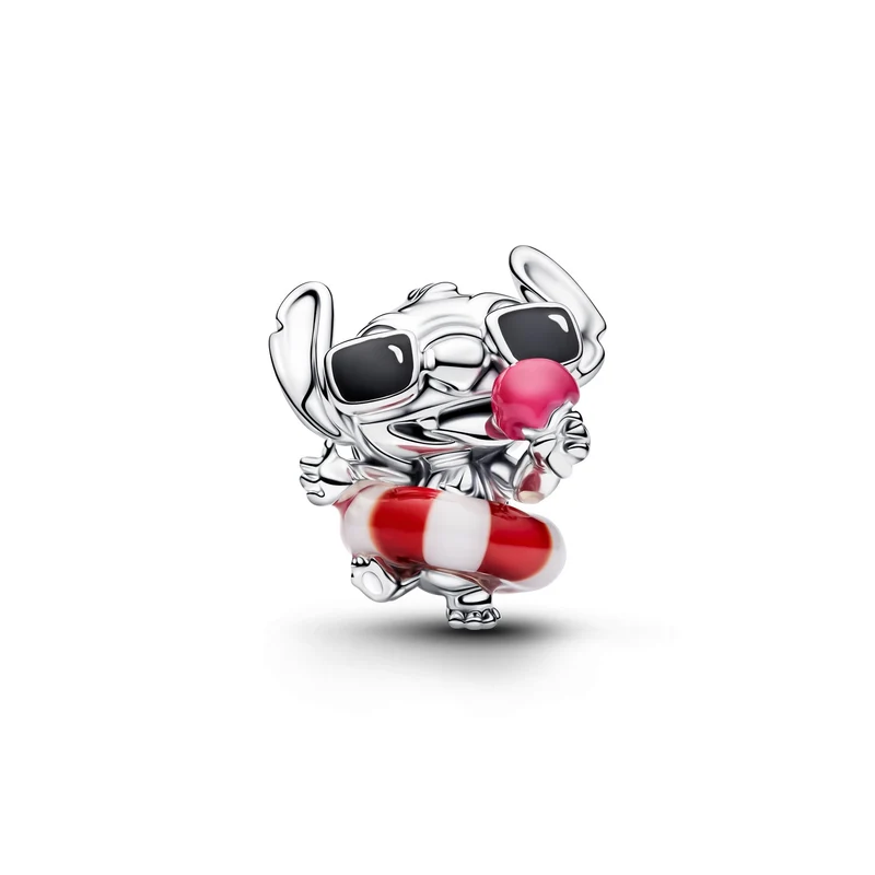 Pandora Disney Charm Été Disney Stitch Murano Glass And Enamel 794642C01