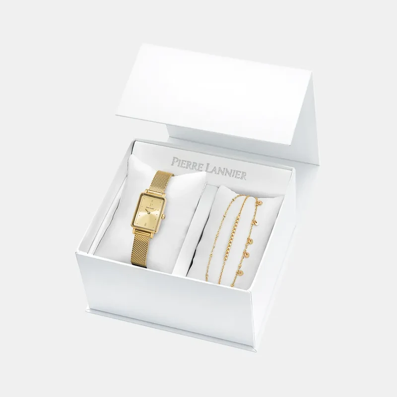 Montre PIERRE LANIER Femme ARIANE Coffret montre et Bijoux 356G542