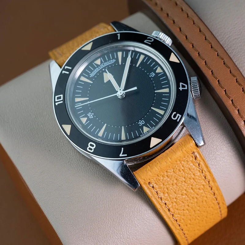 Bracelet de montre pigskin miel mat