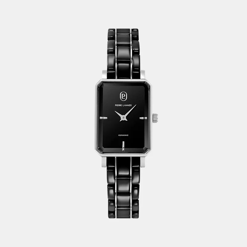 Montre PIERRE LANNIER Femme ARIANE en Céramique Noir 084K839
