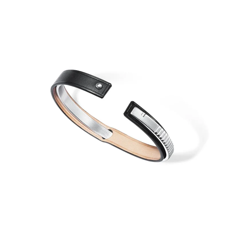 Bracelet jonc homme argent | URAEUS