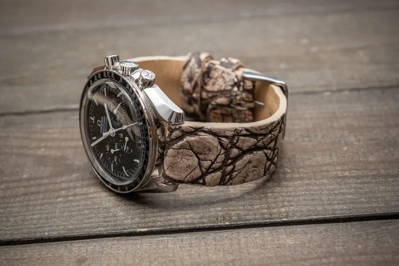Desert Vein – Handmade Alligator Leather Watch Strap