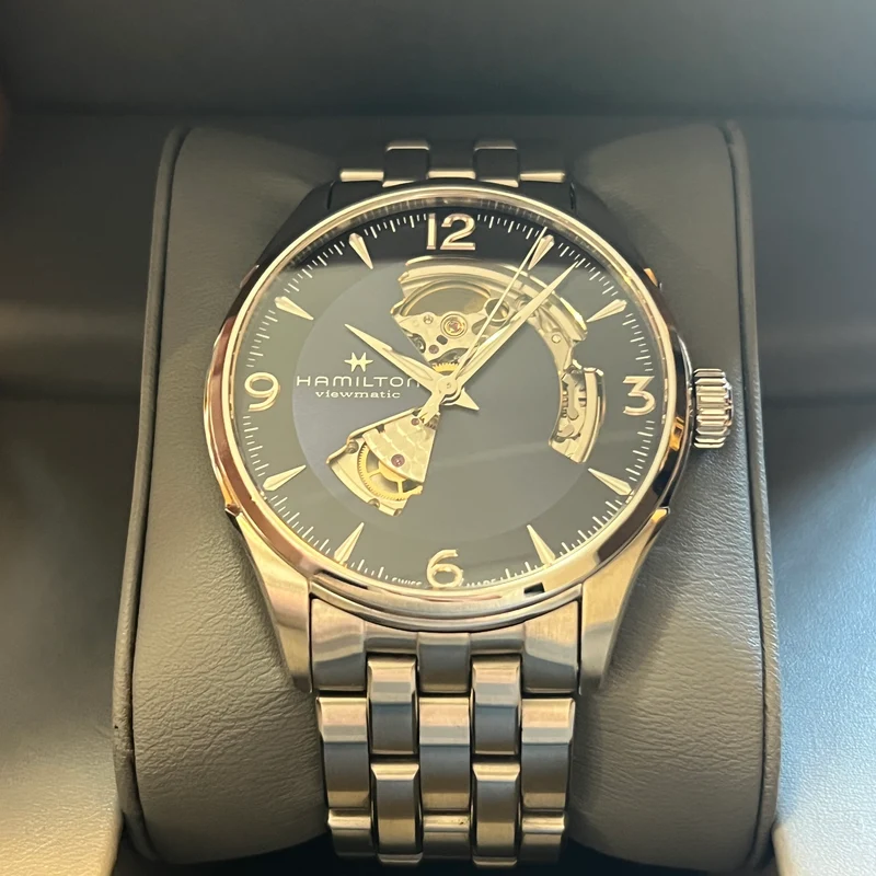 Hamilton Jazzmaster Open Heart Ensemble complet H32705141