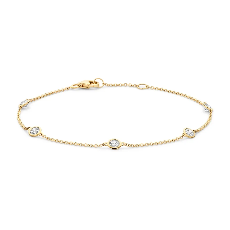 Blush Bracelet Or 14 carats 2238YZI