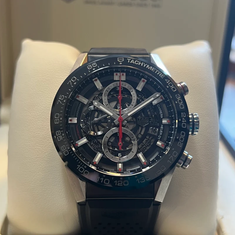 Coffret complet TAG Heuer Carrera Skeleton CAR20V.FT6046