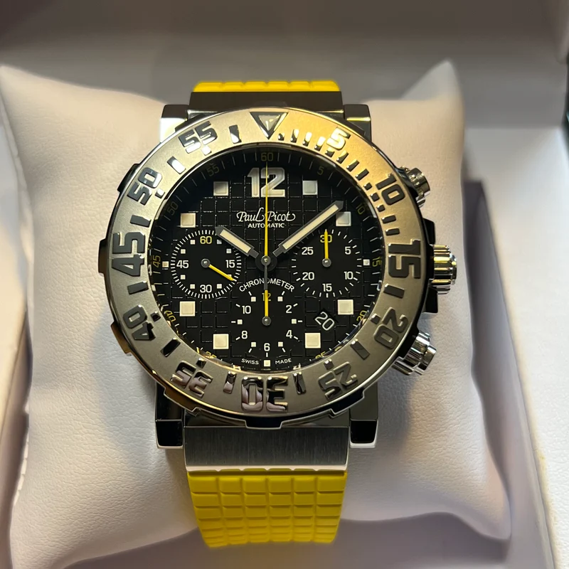 Paul Picot C-Type Chrono COSC Ensemble Complet P4116.20GR.563CM061