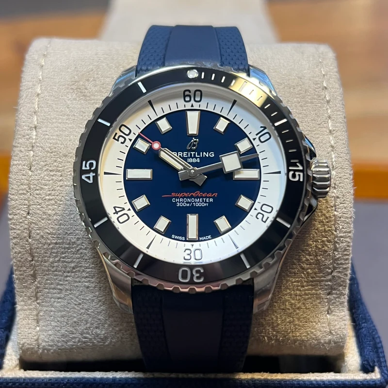 Coffret complet Breitling SuperOcean 2025 A17376