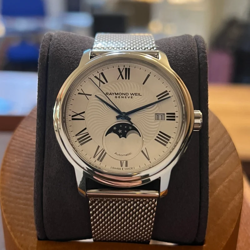 Raymond Weil Coffret complet Maestro Moon-Phase 2239M-ST-0065