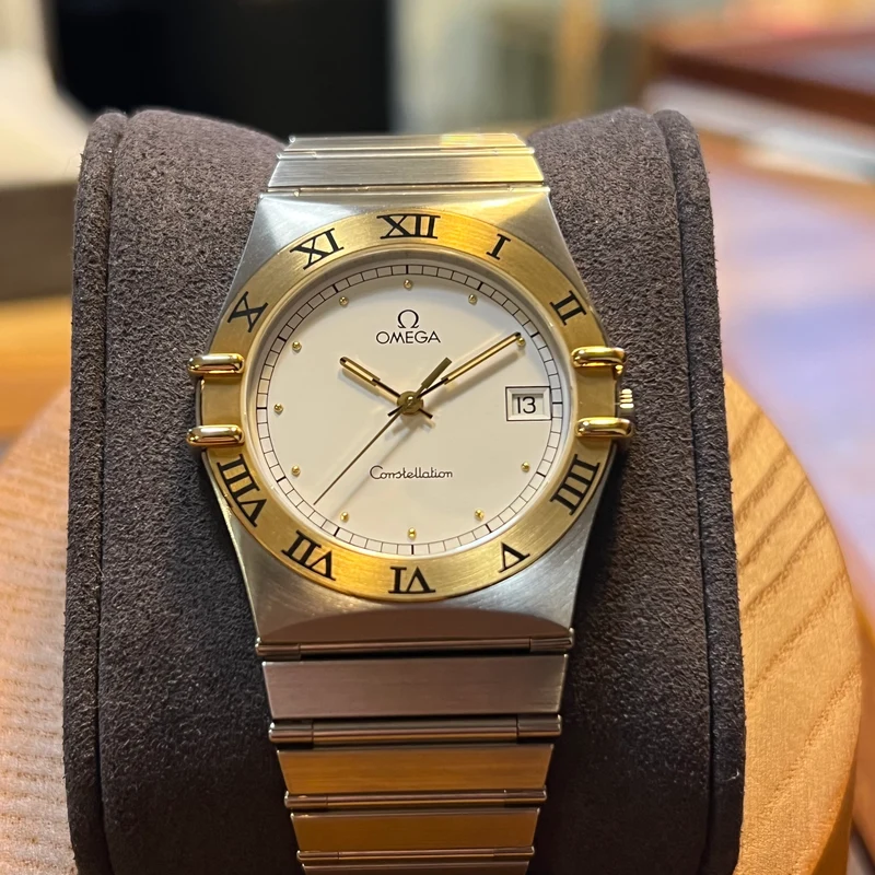 Omega Ensemble complet Constellation Gold Bezel 1448.5