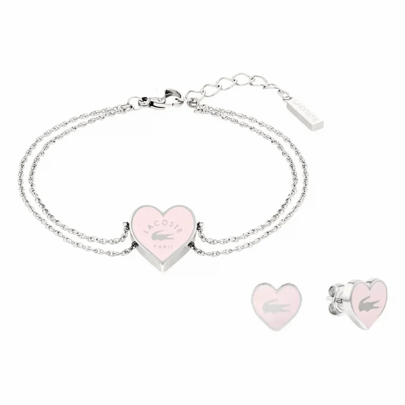 Coffret LACOSTE BIJOUX Femme Bracelet et Boucle d'oreille 2070031