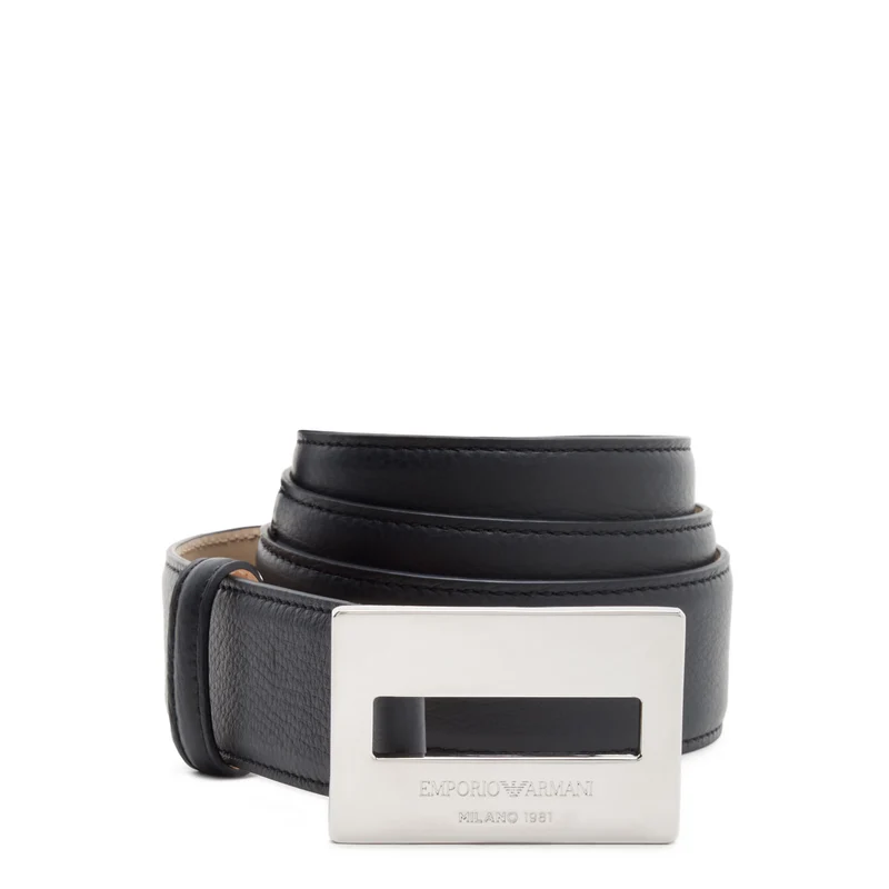Emporio Armani Femmes Ceinture Noir Y3I336-YRZ0E-80001-95