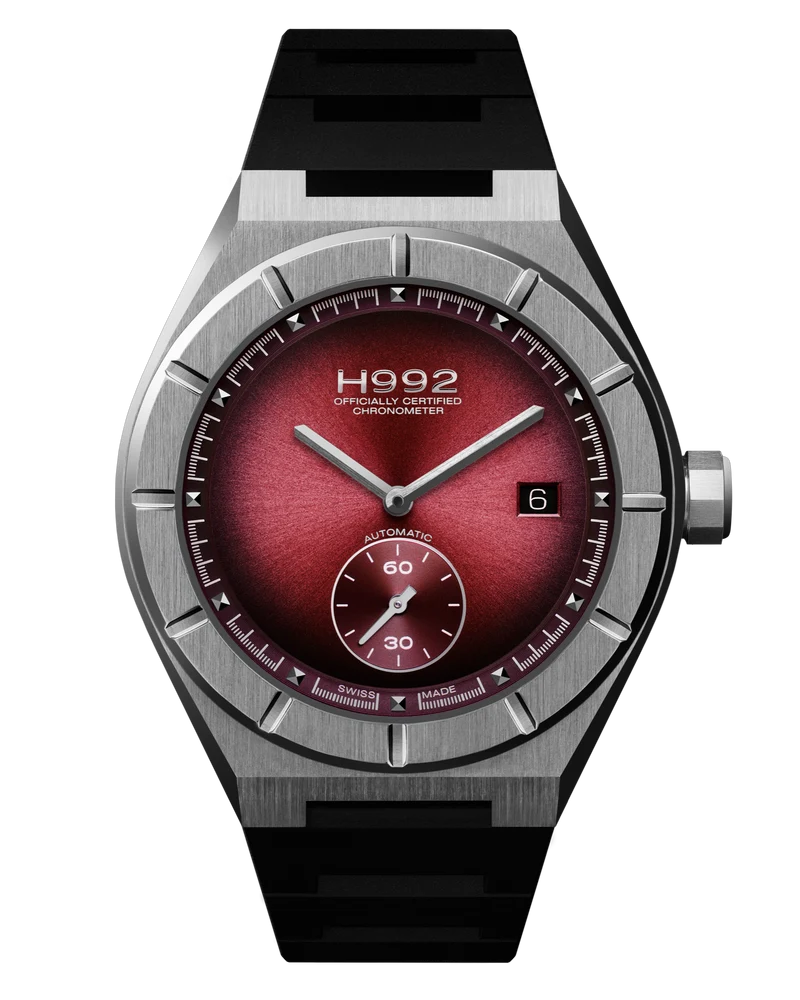 H992 - H1 Burgundy + Silver