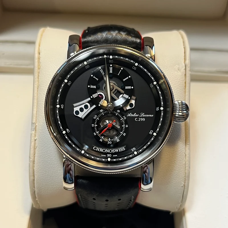 Chronoswiss Régulateur de vol à engrenages ouverts, ensemble complet CH-8753-BKBK