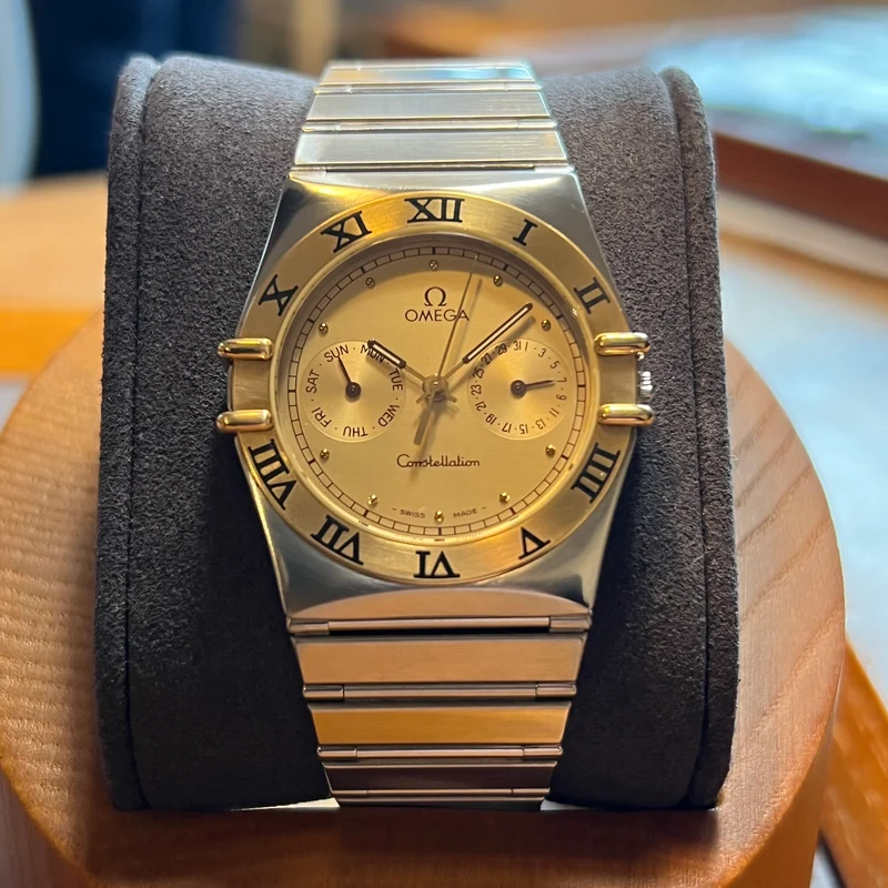 Omega Constellation Day-Date Lunette en or 396.1069