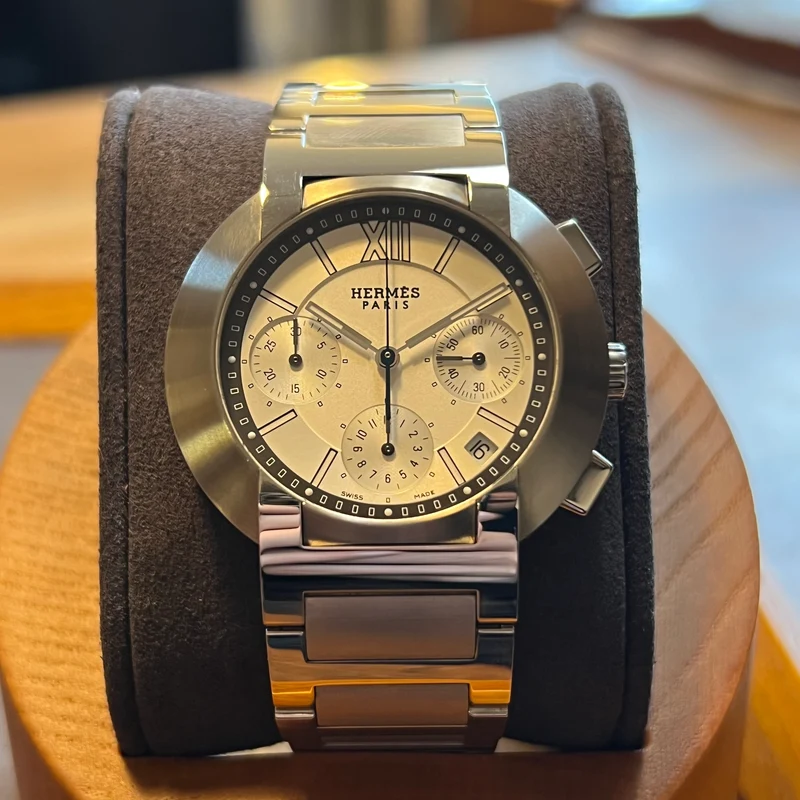 Hermès Chronographe à quartz automatique Nomade N01.910