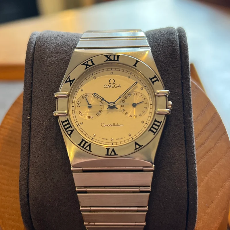 Omega Constellation Day-Date Cadran Argenté 396.1080