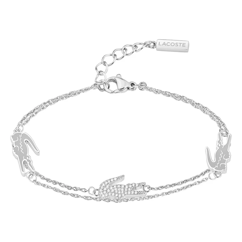 Bracelet LACOSTE BIJOUX Femme Crocodile 2040471