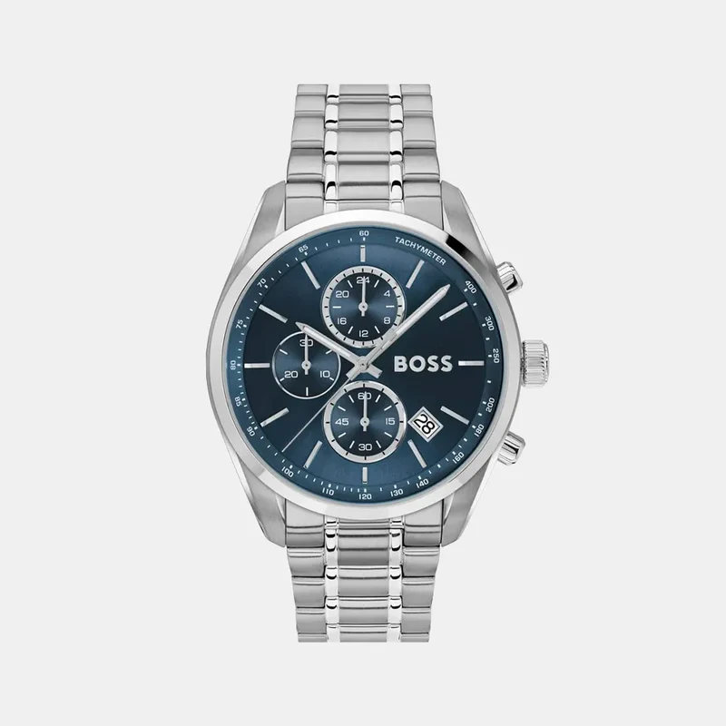 Montre BOSS Homme Grand prix 44 Chronographe en Acier 1514226