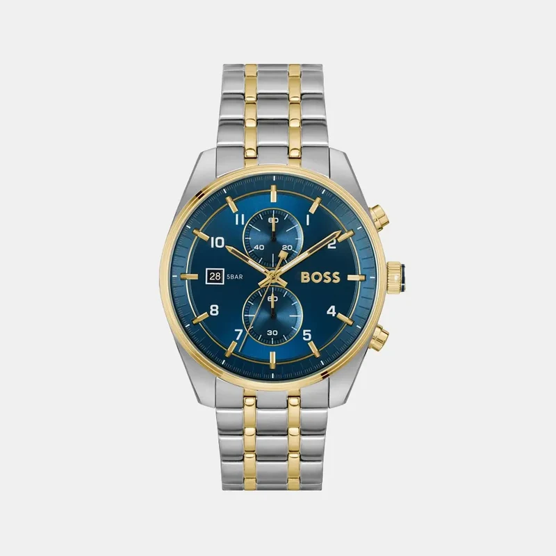 Montre BOSS Homme Skytraveller Chronographe en Acier 1514247