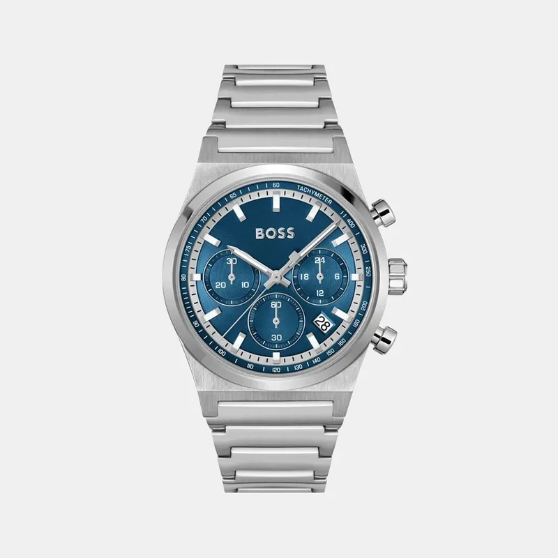 Montre BOSS Homme Candor Chronographe en Acier 1514250