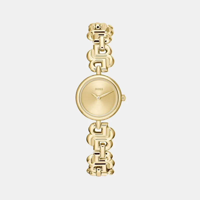 Montre BOSS Femme Double b dressy en Acier Doré 1502794