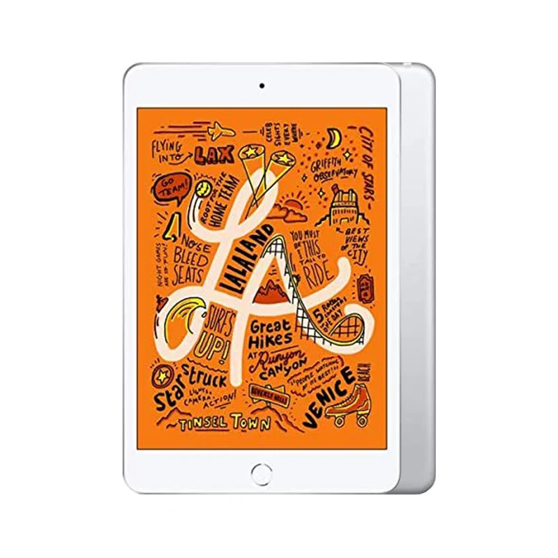 Apple iPad Mini 5th Gen (2019) 7.9" A12 Wi-Fi 64GB Silver [~Refurbished: Excellent]