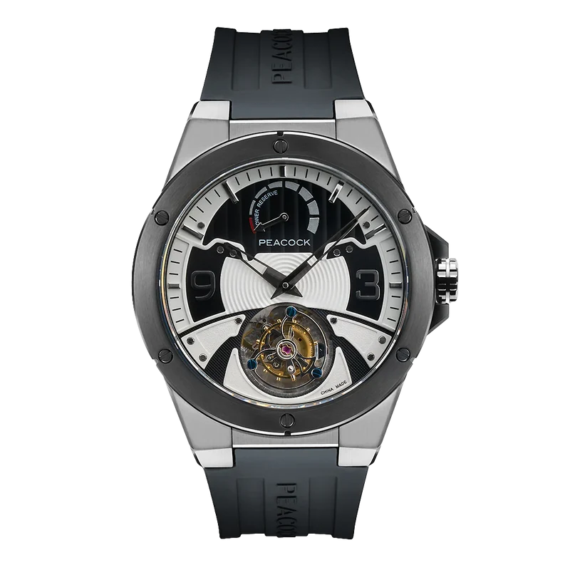 Peacock Voyager Center Axis Tourbillon Watch