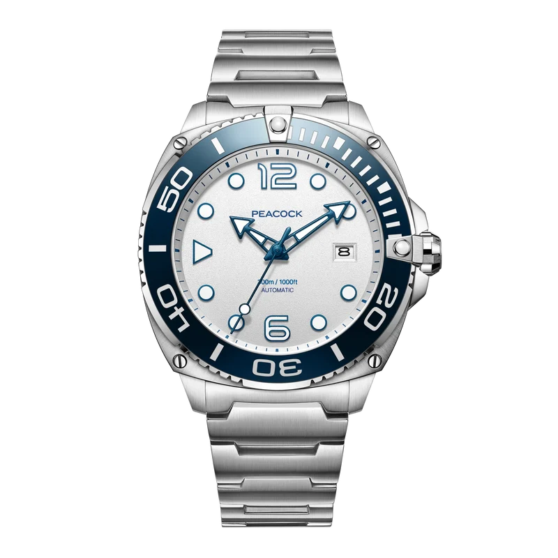 Peacock Just Dive Automatic Waterproof Watch