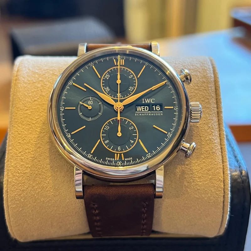 IWC Portofino Chronographe 2023 Coffret complet IW391036