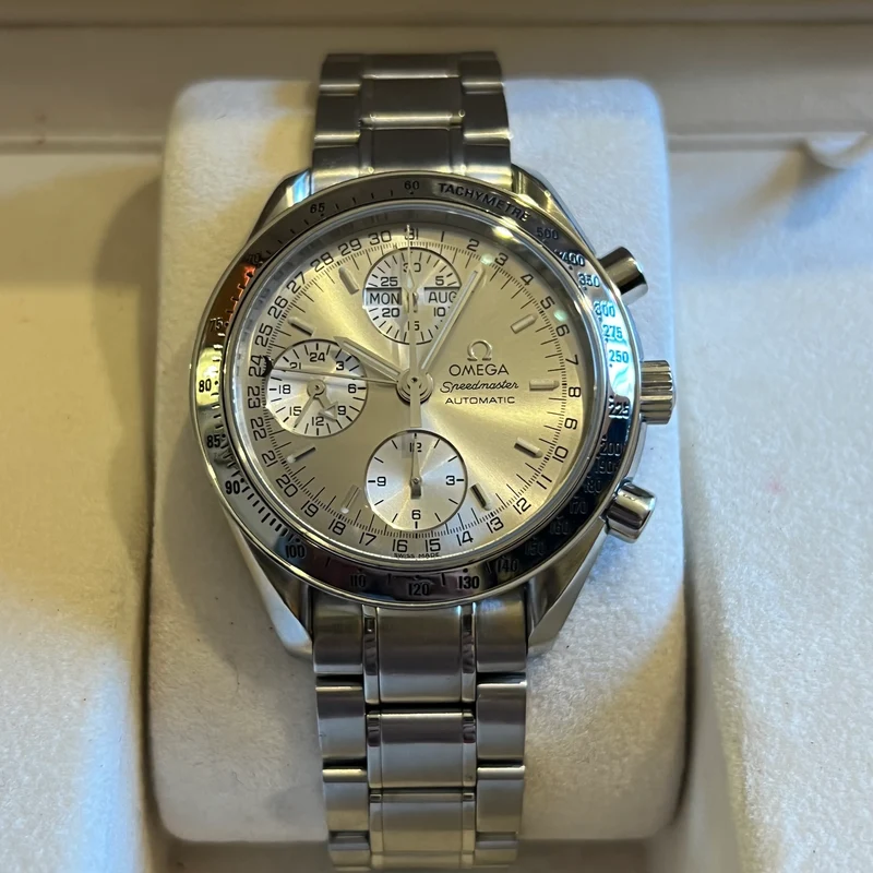 Omega Coffret complet Speedmaster Triple Date 3523.30