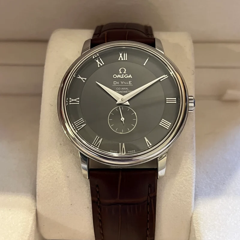 Omega De Ville Prestige Chronomètre Ensemble Complet 4813.40.01