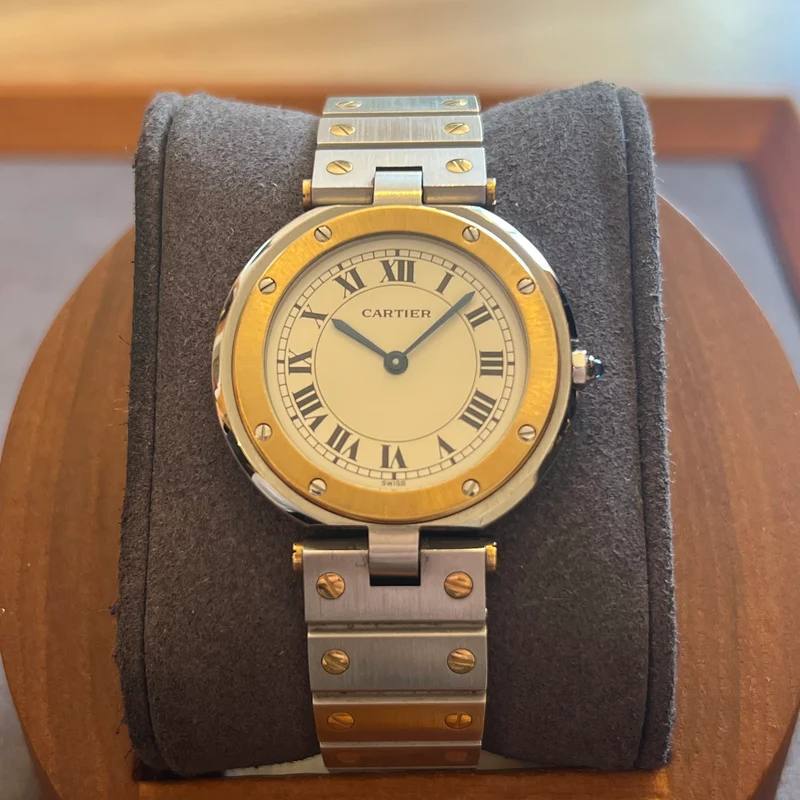 Cartier Santos Vendôme LM Lunette Or 8191