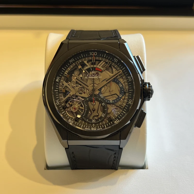 Zenith Defy El Primero 21 Ensemble complet de squelette 49.9000.9004/78.R582