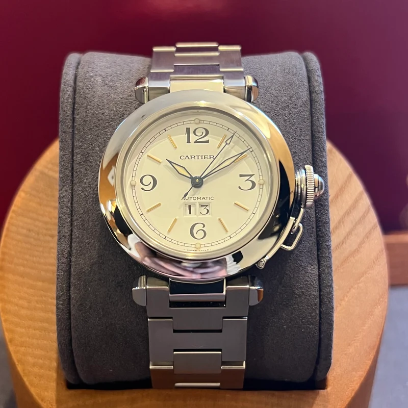 Cartier Pasha C Automatique Date Ensemble Complet W31044M7