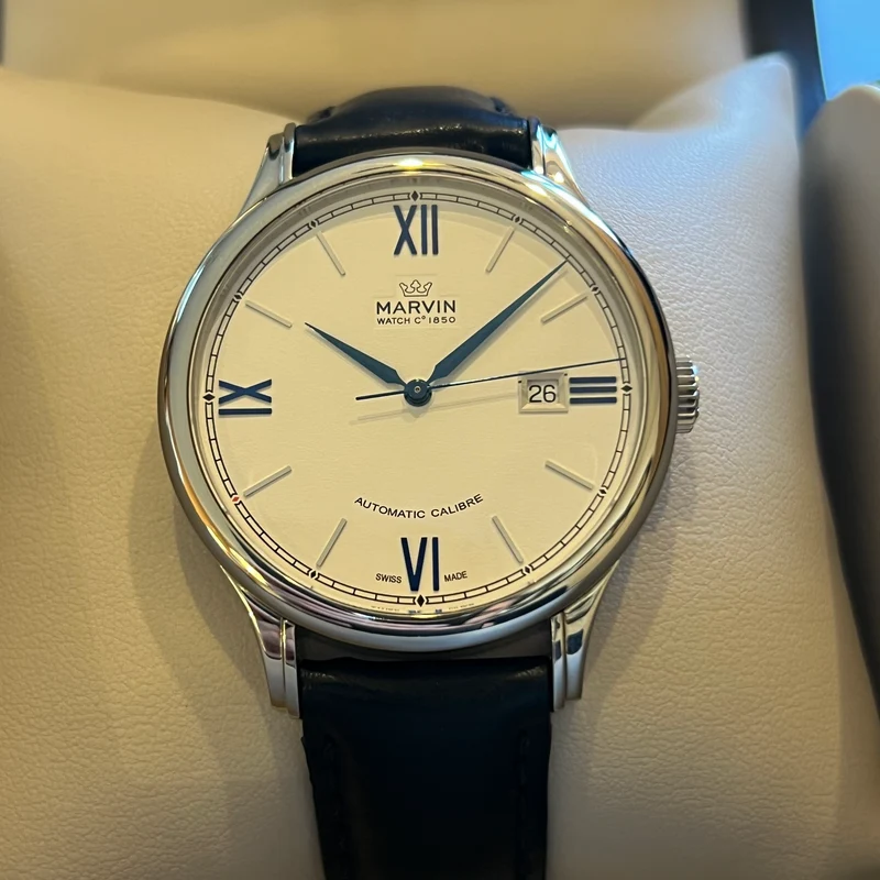 Marvin Automatique Date Ensemble Complet 12M117.13.22.64
