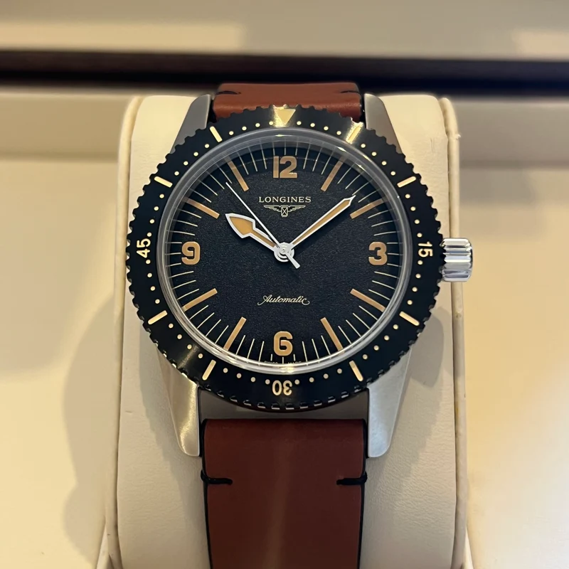 Ensemble complet Longines Heritage Skin Diver L2.822.4.56.2